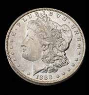 Example Morgan & Peace Dollars